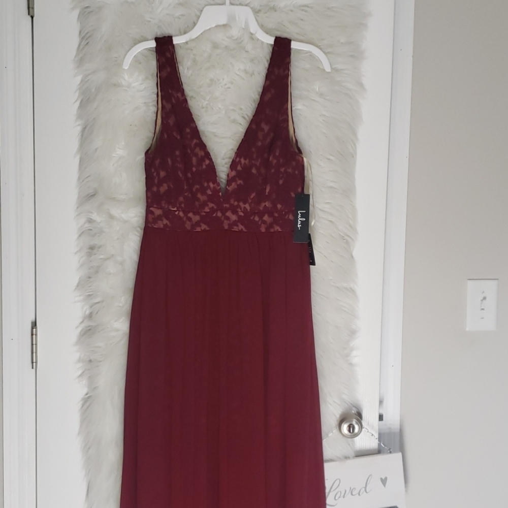 Lulus Burgundy dress